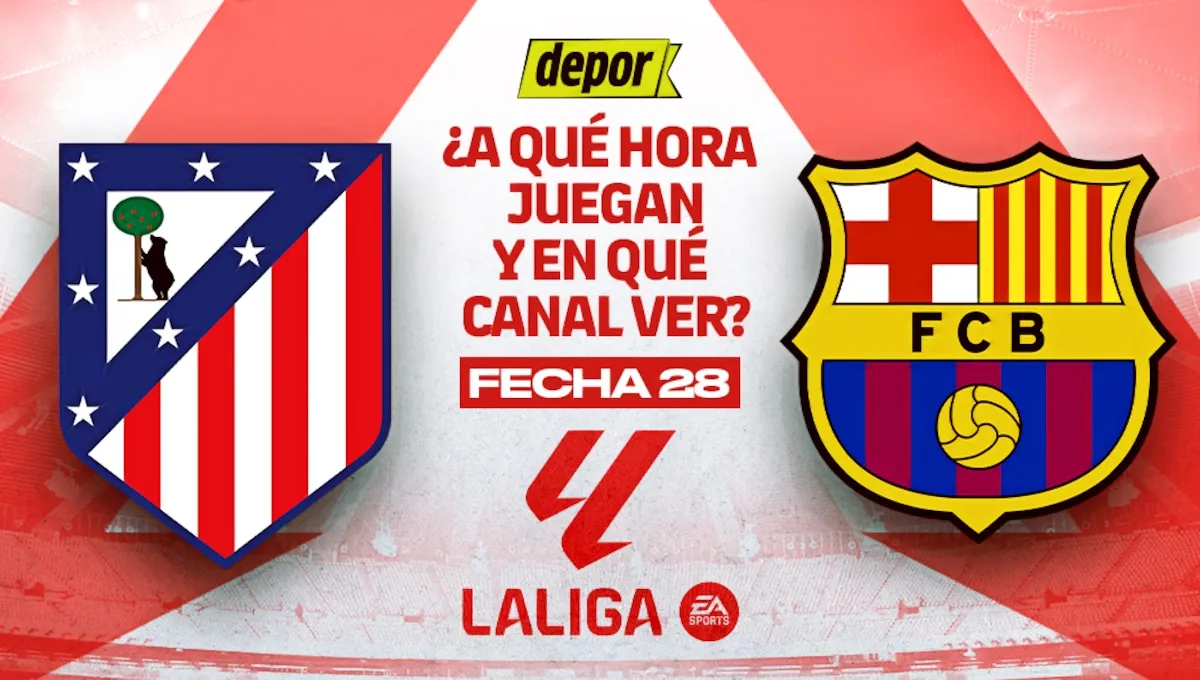 Dónde y en qué canal para ver Barcelona vs. Atlético de Madrid en el Metropolitano