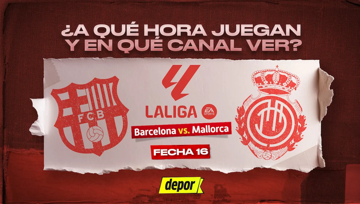 En qué canales TV transmiten: Mallorca vs Barcelona por fecha 19 de LaLiga